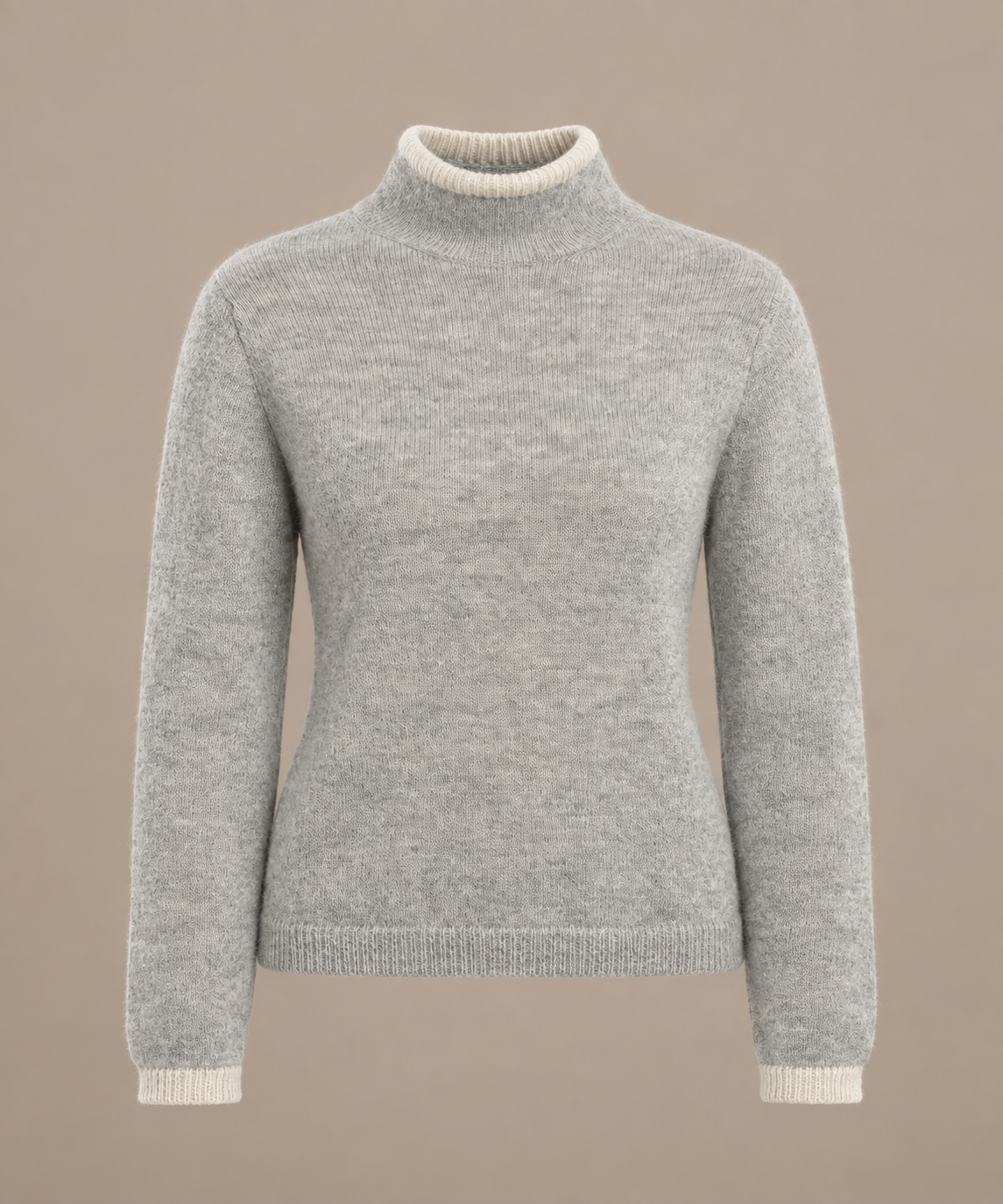 Dune Alpaca trui met hoge hals
