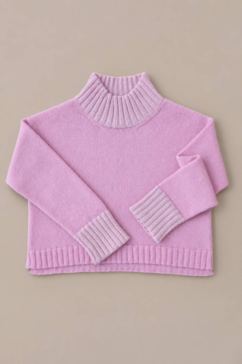 ELYSEE hipster alpaca trui met hoge hals