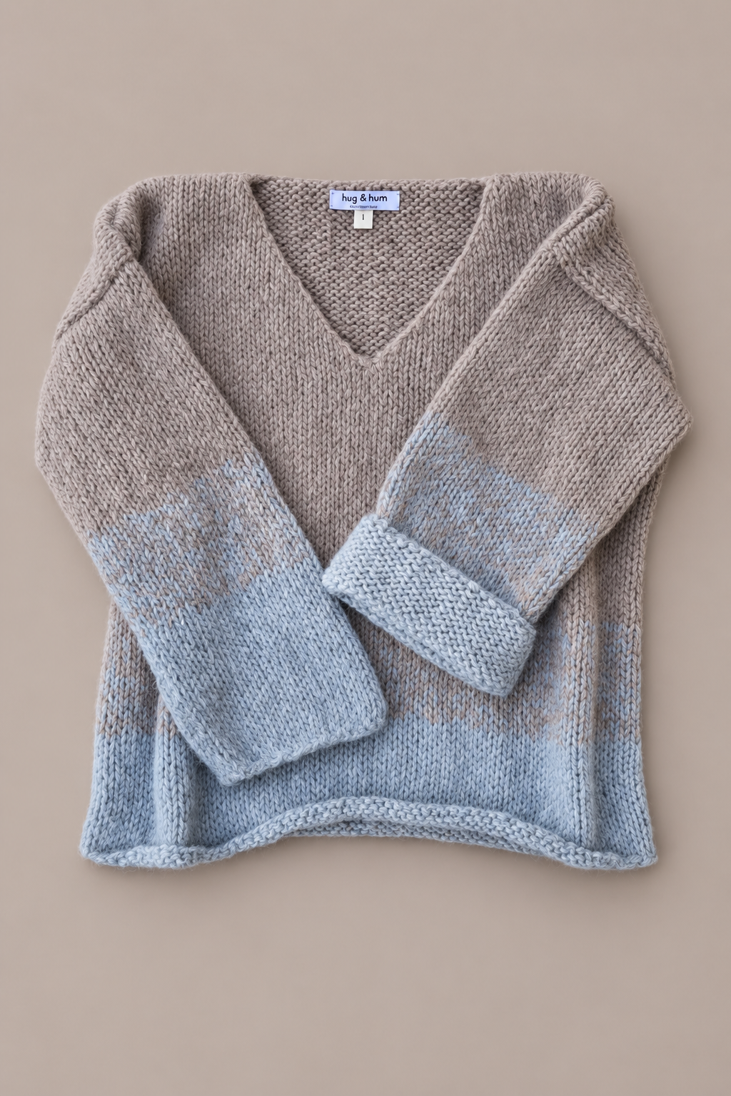 Eloïse dégradé alpaca v-trui