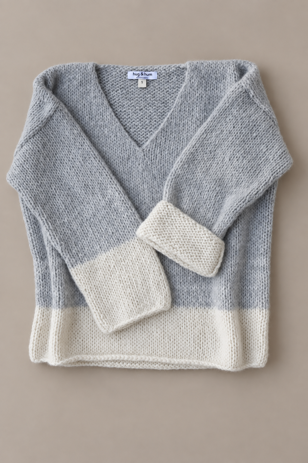 Eloïse dégradé alpaca v-trui