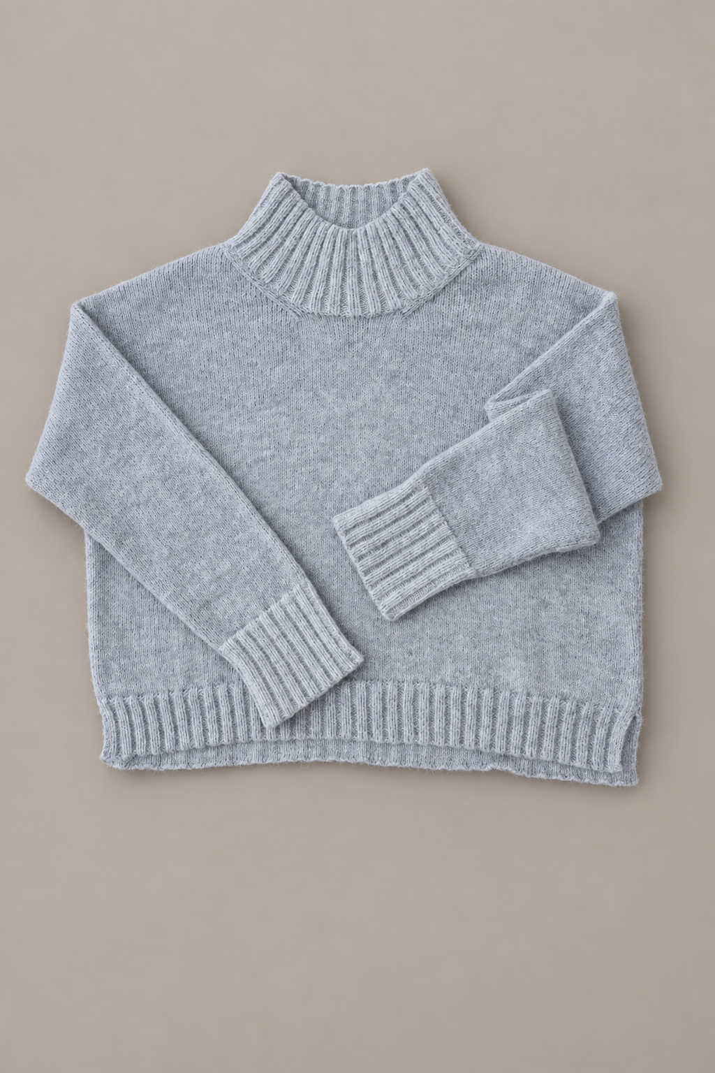 ELYSEE hipster alpaca trui met hoge hals