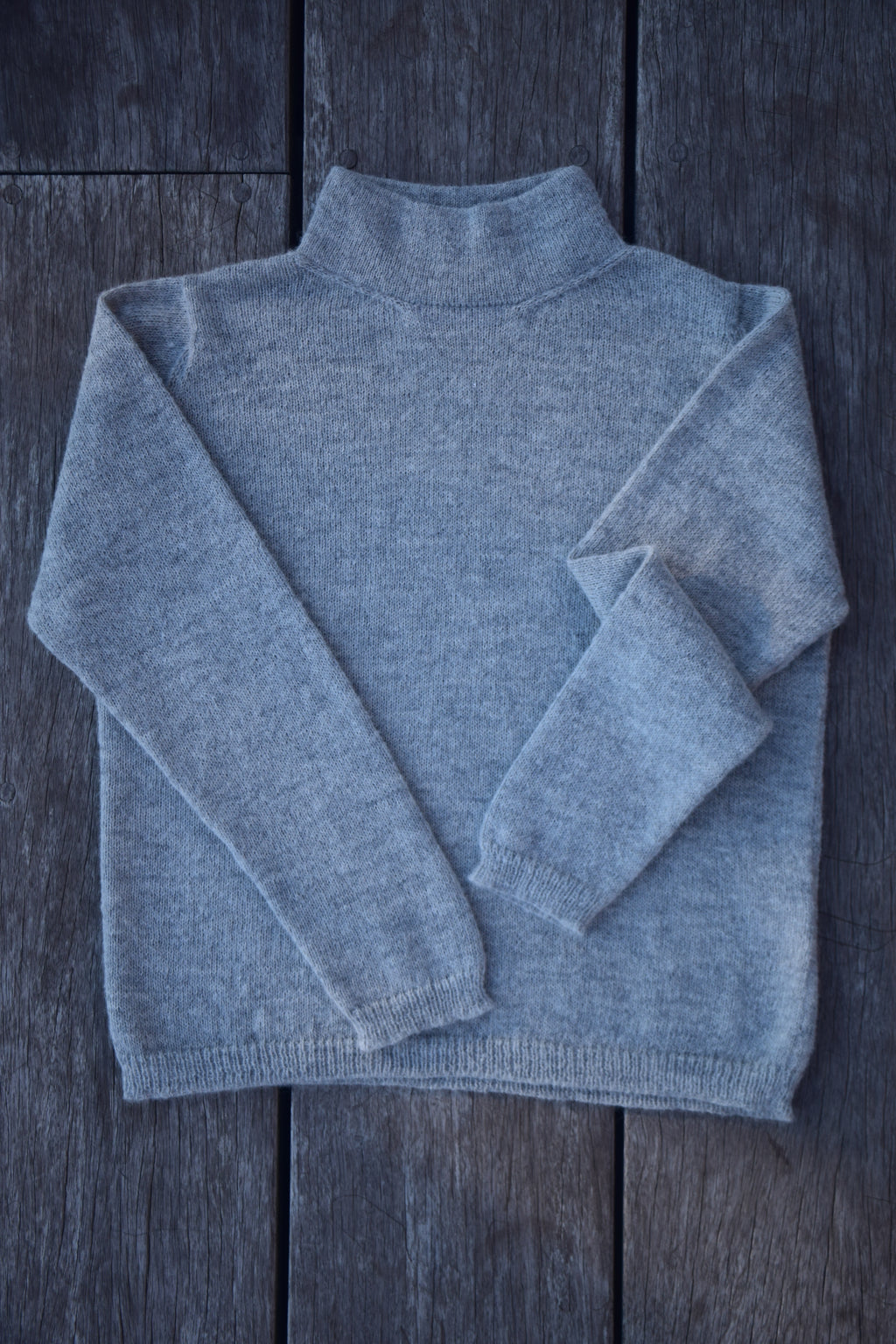 DANIRA high neck alpaca sweater