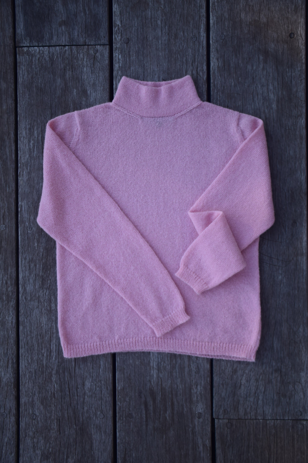 DANIRA high neck alpaca sweater