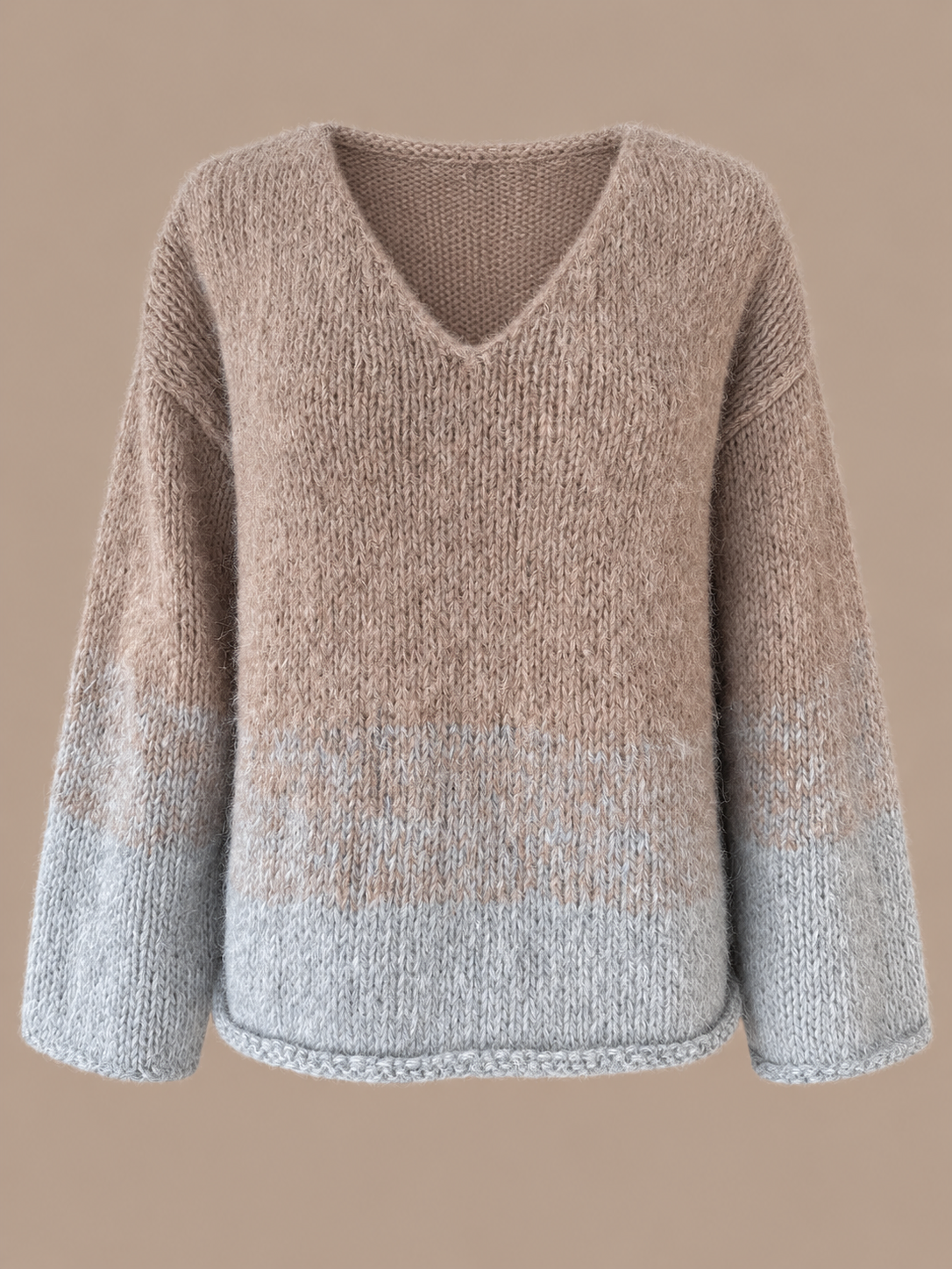 Eloïse dégradé alpaca v-trui