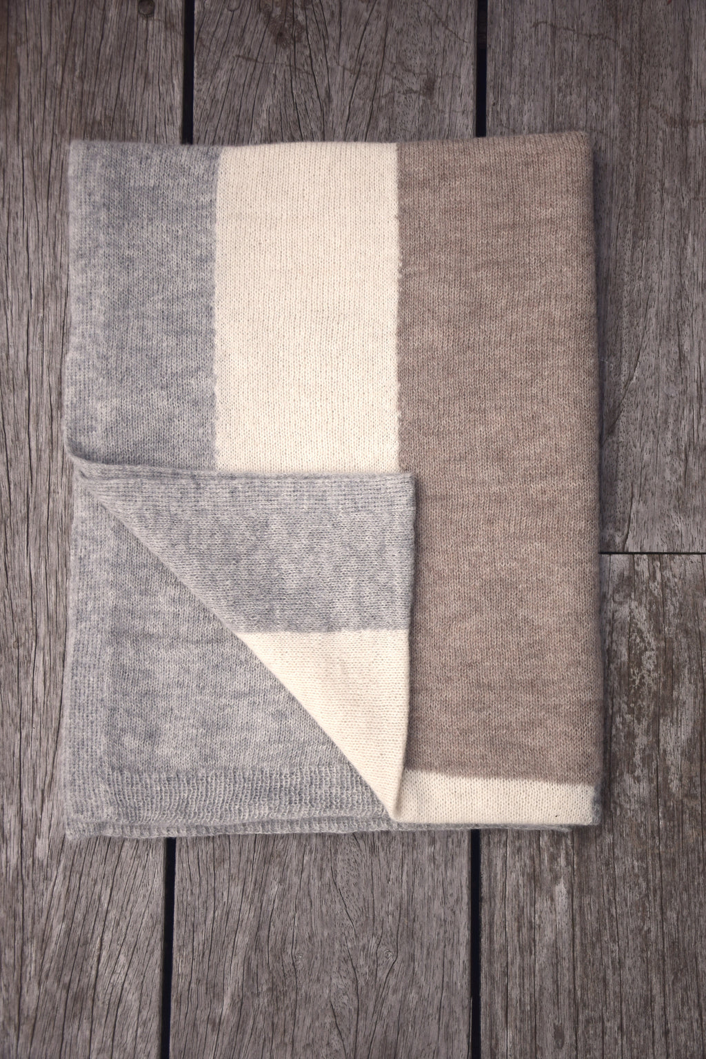 ZAKIRA colour block scarf