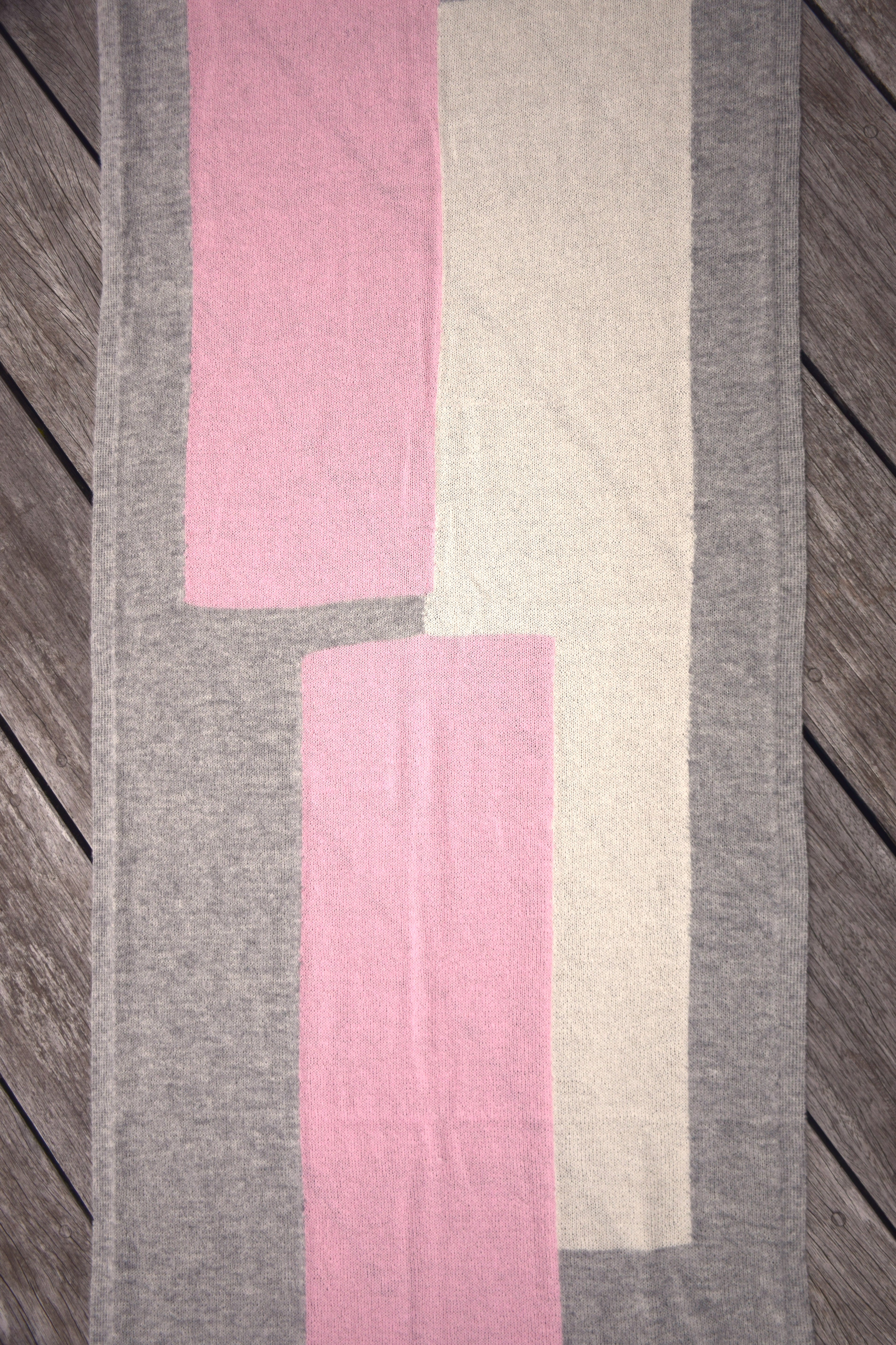 ZAKIRA colour block scarf